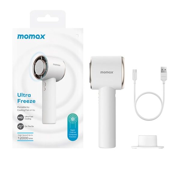 MOMAX IF15W Ultra Freeze Ice Pack Handheld High Speed Fan - Image 7