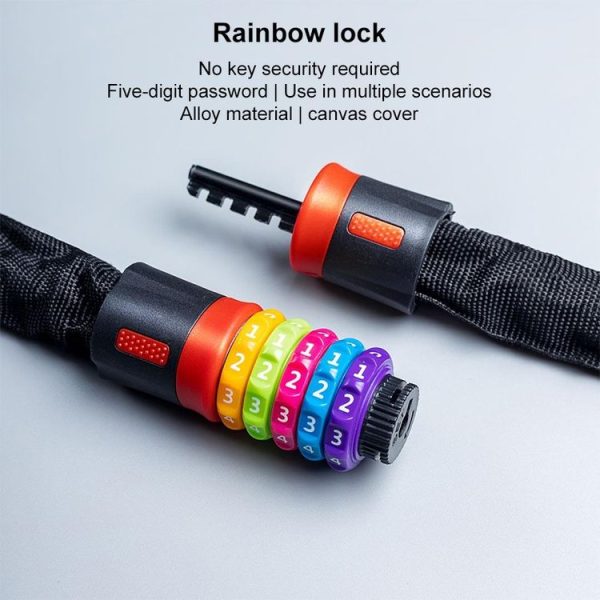 Xiaomi Youpin Lydsto Portable Rainbow Code Lock (Multicolor) - Image 2