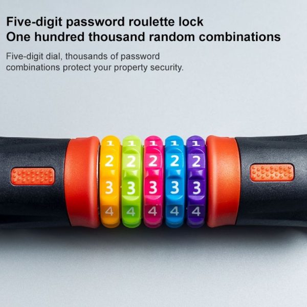 Xiaomi Youpin Lydsto Portable Rainbow Code Lock (Multicolor) - Image 4