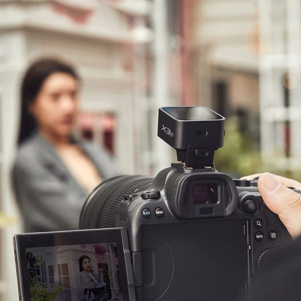 Godox X3 TTL Wireless Flash Trigger Touch Screen Flash Transmitter For Canon (Black) - Image 2