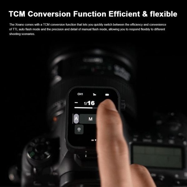 Godox X3 TTL Wireless Flash Trigger Touch Screen Flash Transmitter For Canon (Black) - Image 3