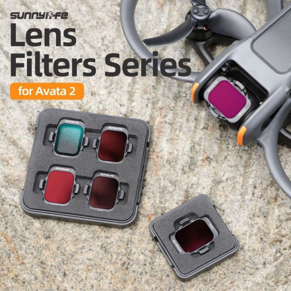 DJI Avata 2 Sunnylife Camera Lens Filter, Filter: MCUV - Image 2