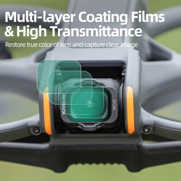 DJI Avata 2 Sunnylife Camera Lens Filter, Filter: MCUV - Image 5