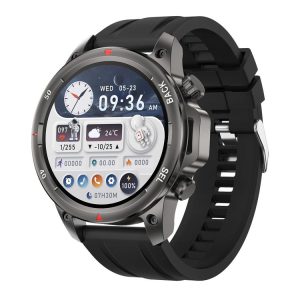 DK68 1.53 inch IP67 BT 5.0 Fitness Sport Smart Watch, Support LED Flashlight / Bluetooth Call / Sleep / Blood Oxygen / Heart Rate / Blood Pressure Health Monitor (Black)