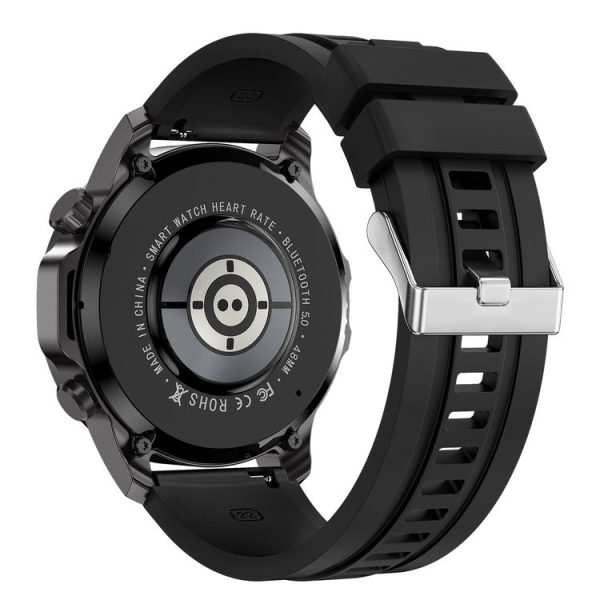 DK68 1.53 inch IP67 BT 5.0 Fitness Sport Smart Watch, Support LED Flashlight / Bluetooth Call / Sleep / Blood Oxygen / Heart Rate / Blood Pressure Health Monitor (Black) - Image 3