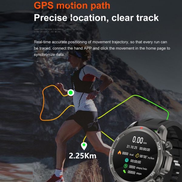 DK68 1.53 inch IP67 BT 5.0 Fitness Sport Smart Watch, Support LED Flashlight / Bluetooth Call / Sleep / Blood Oxygen / Heart Rate / Blood Pressure Health Monitor (Black) - Image 5