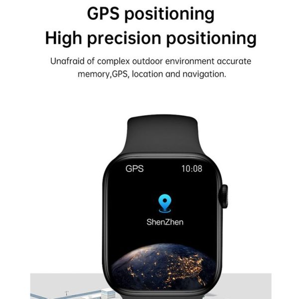 WS11 MAX 2.2 inch Fitness Sport Smart Watch, Support Bluetooth Call / Sleep / Blood Oxygen / Heart Rate / Blood Pressure Health Monitor (Black) - Image 5