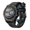 LC18 1.53 inch IP67 BT5.0 Sport Smart Watch with Earbuds, Support Bluetooth Call / Sleep / Blood Oxygen / Heart Rate / Blood Pressure Health Monitor (Black)