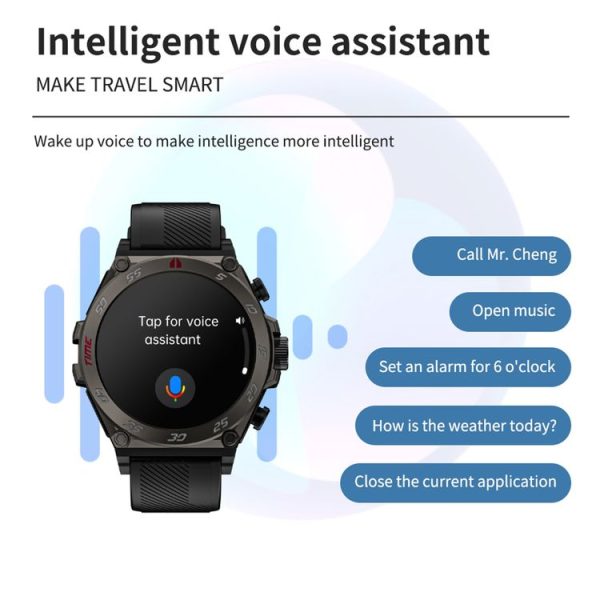 LC18 1.53 inch IP67 BT5.0 Sport Smart Watch with Earbuds, Support Bluetooth Call / Sleep / Blood Oxygen / Heart Rate / Blood Pressure Health Monitor (Black) - Image 4