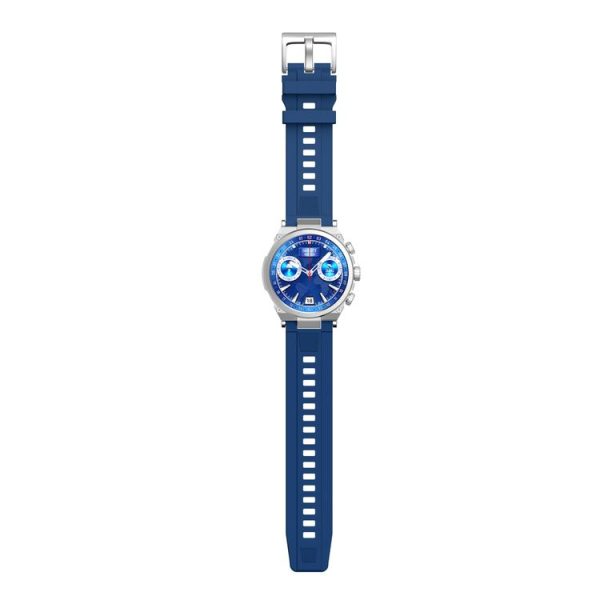 WS-23 1.52 inch IP67 Sport Smart Watch, Support Bluetooth Call / Sleep / Blood Oxygen / Heart Rate / Blood Pressure Health Monitor (Silver+Blue) - Image 2