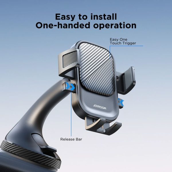 JOYROOM JR-OK6 Car Windshield Phone Holder (Black) - Image 2