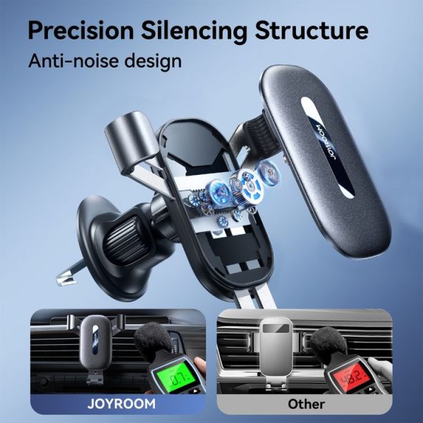 JOYROOM JR-ZS392 Car Air Outlet Phone Holder (Black) - Image 4