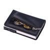 FY2406 RFID Anti-magnetic Crazy Horse Texture PU Card Bag (Black) - Image 6