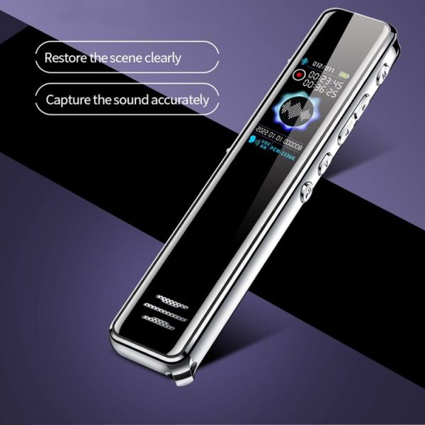 JNN Q22 HD Color Screen Stick Shape Portable Voice Recording Pen, Memory: 4GB (Black) - Image 2