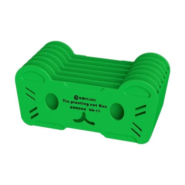 Mijing SN-11 Reballing Stencil Storage Box (Green)
