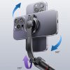 Yesido SF19 Magnetic Cell Phone Tripod Bluetooth Remote Control Selfie Stick (Black) - Image 5