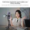 Yesido SF19 Magnetic Cell Phone Tripod Bluetooth Remote Control Selfie Stick (Black) - Image 6