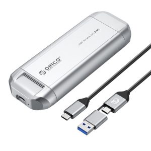 ORICO R40-2T 2TB 40Gbps Racing Car-Inspired Portable SSD Enclosure (Silver)