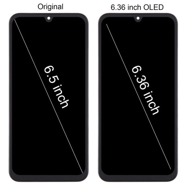 Samsung Galaxy A15 5G SM-A156B 6.36inch OLED LCD Screen Digitizer Full Assembly with Frame - Image 2