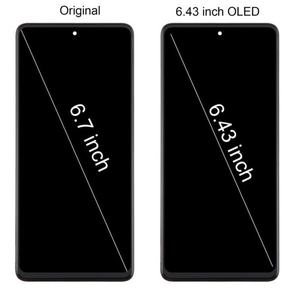 Samsung Galaxy M53 SM-M536B 6.43inch OLED LCD Screen Digitizer Full Assembly with Frame - Image 2