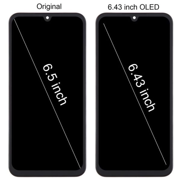 Samsung Galaxy A15 4G SM-A155F 6.43inch OLED LCD Screen Digitizer Full Assembly with Frame - Image 2