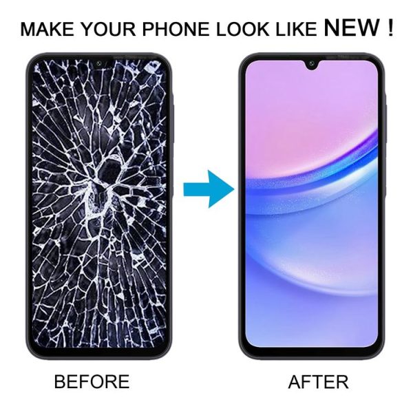 Samsung Galaxy A15 4G SM-A155F 6.43inch OLED LCD Screen Digitizer Full Assembly with Frame - Image 7