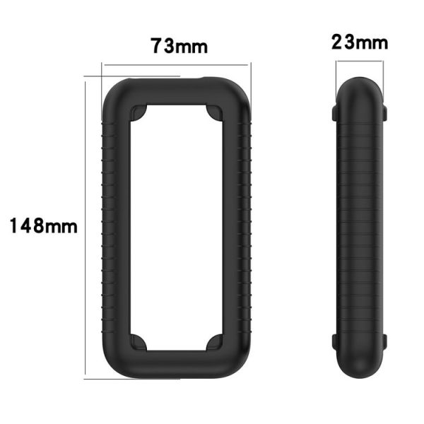 Apple Vision Pro Accessories Power Bank Storage Silicone Protective Case (Black) - Image 5