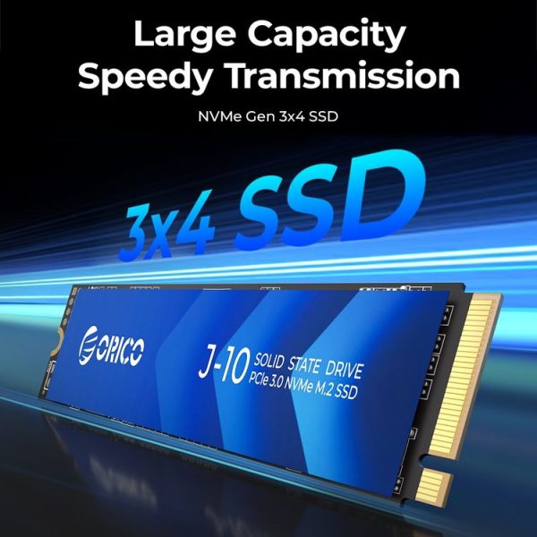 ORICO PCIe 3.0 NVMe M.2 SSD Internal Solid State Drive, Memory: 512GB - Image 3