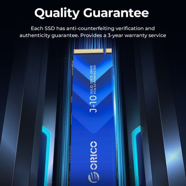 ORICO PCIe 3.0 NVMe M.2 SSD Internal Solid State Drive, Memory: 512GB - Image 7