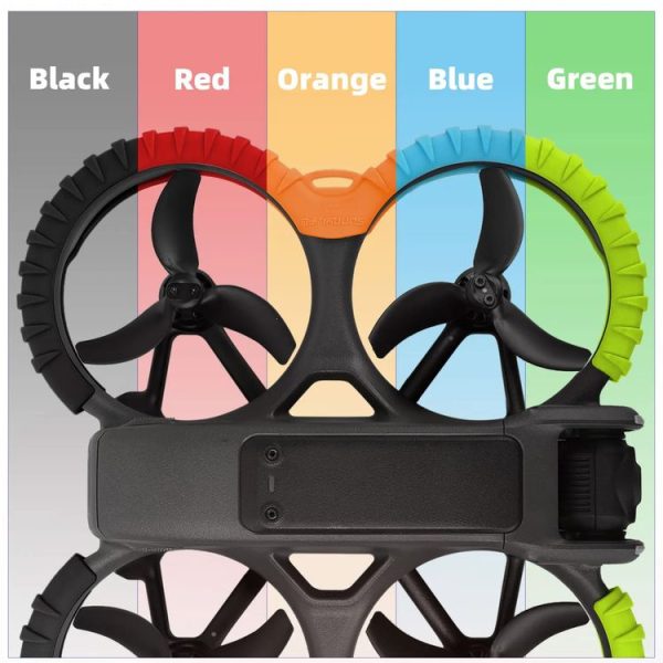 DJI Avata 2 Sunnylife Drone Anti-Collision Protective Cover Combo Case Kit (Black) - Image 3