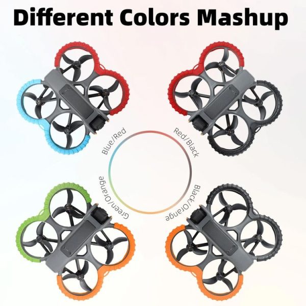 DJI Avata 2 Sunnylife Drone Anti-Collision Protective Cover Combo Case Kit (Black) - Image 4