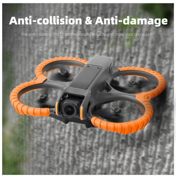 DJI Avata 2 Sunnylife Drone Anti-Collision Protective Cover Combo Case Kit (Black) - Image 6