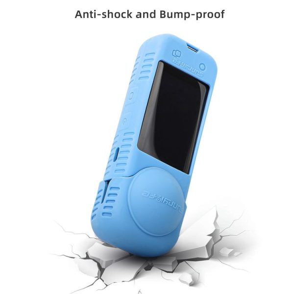 Insta360 X4 Sunnylife Silicone Shockproof Case Lens Cover (Black) - Image 4