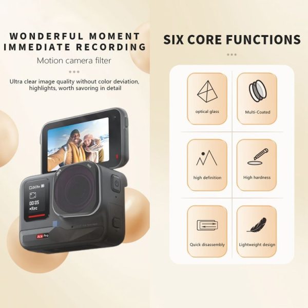 Insta360 Ace Pro JSR ACE PRO KB Series Camera Lens Filter, Filter: MCUV - Image 2
