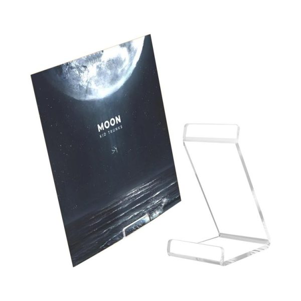 YX109 Acrylic Removable Vinyl Record Stand (Transparent)