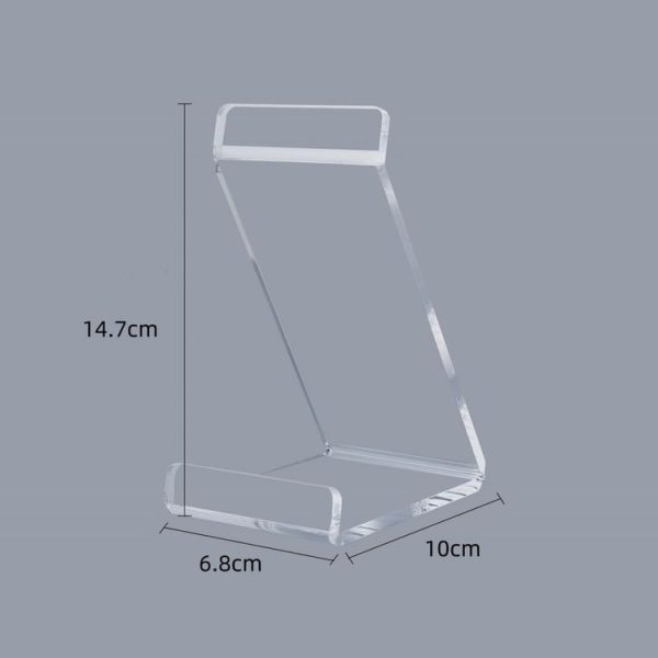 YX109 Acrylic Removable Vinyl Record Stand (Transparent) - Image 2