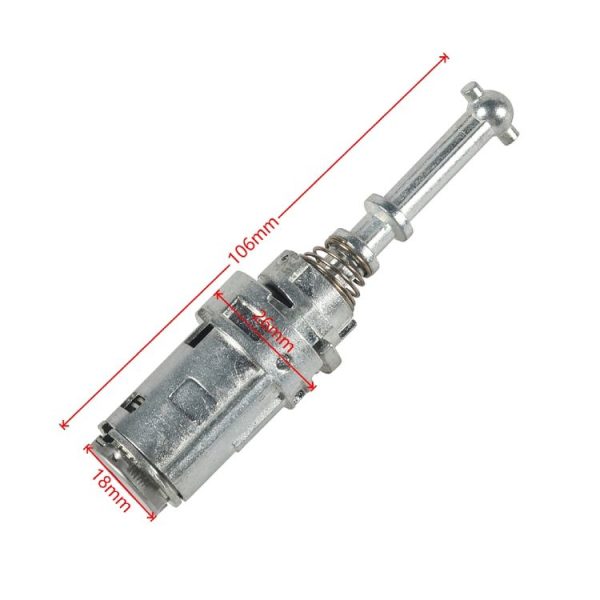 Car Left Front Door Lock Barrel Cylinder F2UZ1522050A For Citroen C2 / C3 - Image 4