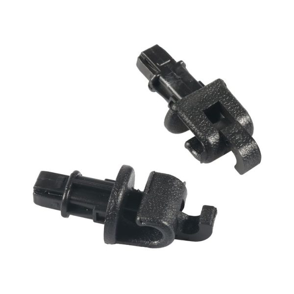 10pcs / Set Car Sun Visor Clip Hook for Honda Odyssey 2005-2010 83715-SHJ-A21ZA (Black) - Image 2