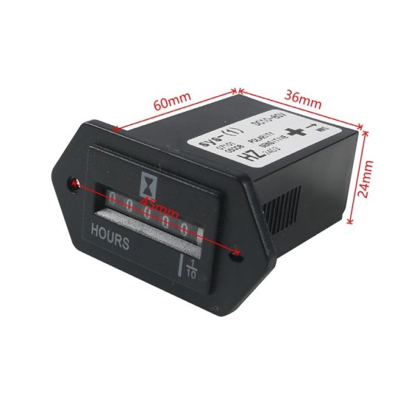Generator / Boat / Off-road Vehicle DC10-80V Industrial Timer (Black) - Image 5