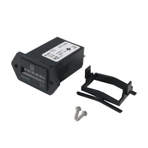 Generator / Boat / Off-road Vehicle DC10-80V Industrial Timer with Screws (Black)