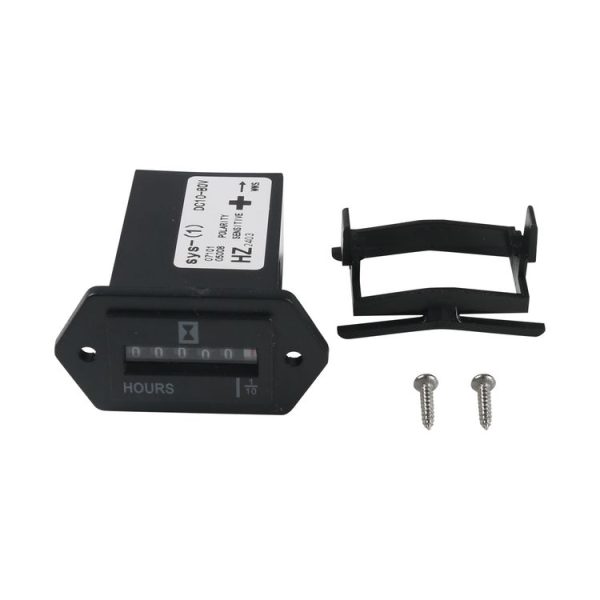 Generator / Boat / Off-road Vehicle DC10-80V Industrial Timer with Screws (Black) - Image 6