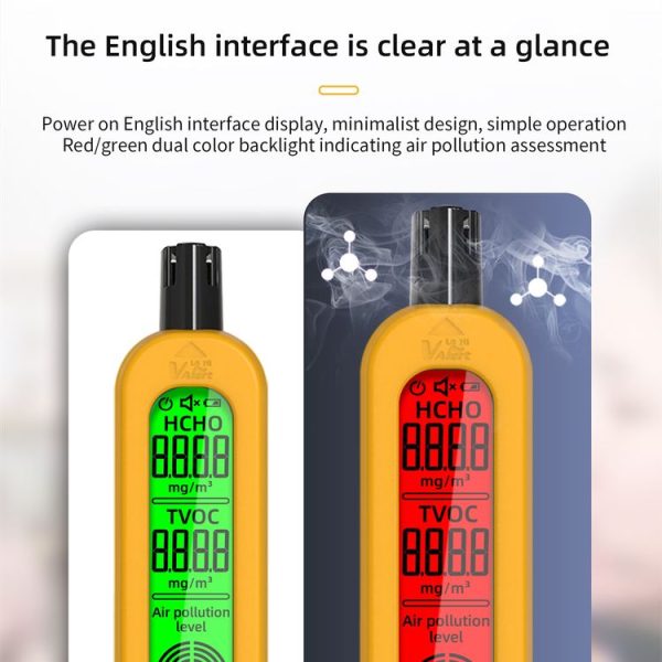 BSIDE G2 Portable Air Quality Detector Indoor Formaldehyde Tester - Image 7