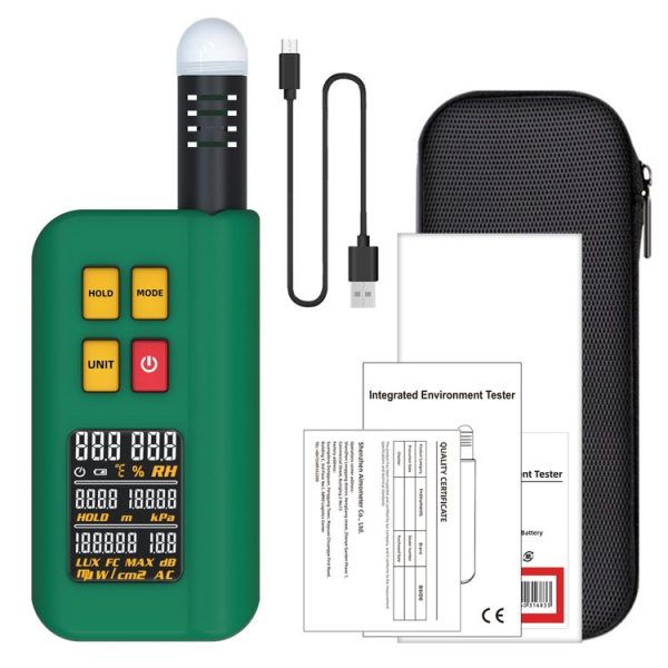 BSIDE GX1 Integrated Environment Monitor Temperature Humidity Altitude Noise Detection - Image 2