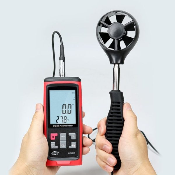 BENETECH GT8915 Digital LCD Screen Anemometer - Image 5