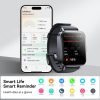 JOYROOM Fit-life Series JR-FT3S 1.96 inch Bluetooth Call Smart Watch Supports Sleep Monitoring (Space Grey) - Image 10