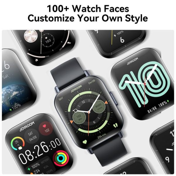 JOYROOM Fit-life Series JR-FT3S 1.96 inch Bluetooth Call Smart Watch Supports Sleep Monitoring (Space Grey) - Image 5