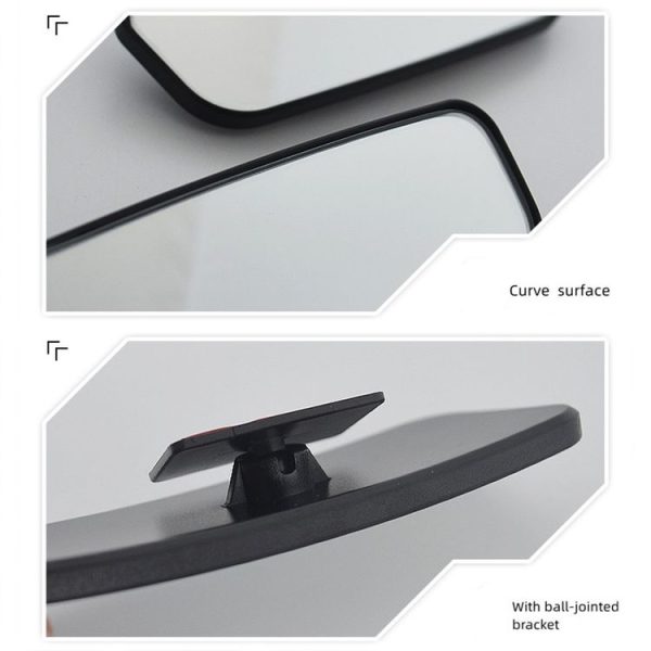 3R 3R-049 Car Convex Glass Mirror Rearview Mirror Auxiliary Side Mirror - Image 5