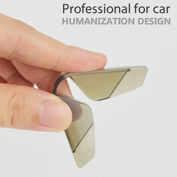 3R 3R-2107 Car Door Anti-collision Rubber Strip Invisible Protection Anti-scratch Aticker (Transparent Black) - Image 3