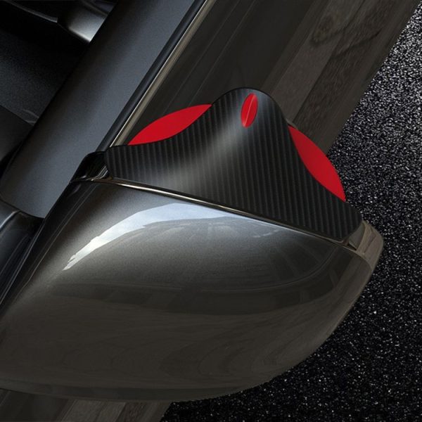 3R 3R-157 2 in 1 Car Auxiliary HD Blind Spot Mirror with Carbon Fiber Texture Rain Shield, Style: Round Shape - Image 4