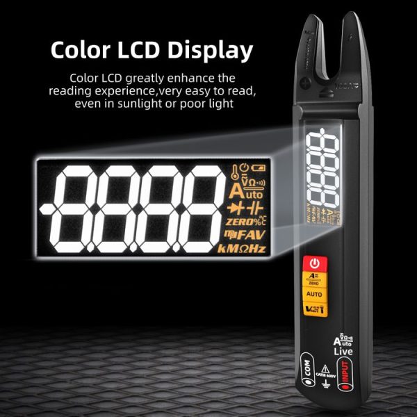 BSIDE U0 AC / DC Clamp Meter Electric Pen Current Digital Multimeter - Image 3